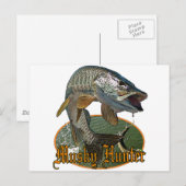 Musky Hunter 9 Postkarte (Vorne/Hinten)
