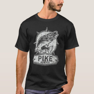 Musky macht mich glücklich beim Fischfang Muskie T-Shirt