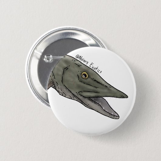 Musky pin button (Vorne & Hinten)