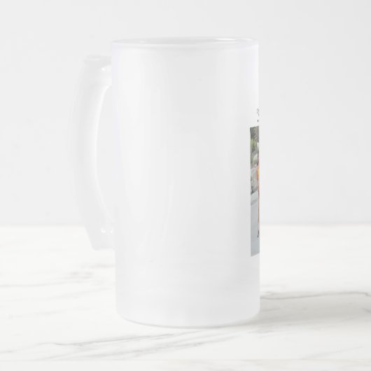 Musle Auto-Ausgabe Mattglas Bierglas (Vorderseite Links)