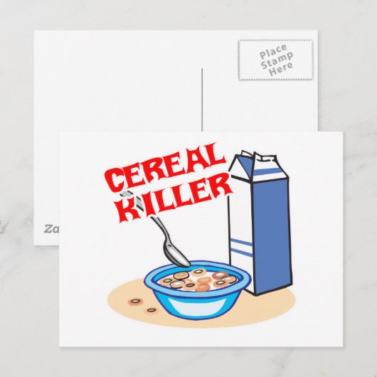 Müsli Postkarte (Vorne/Hinten)