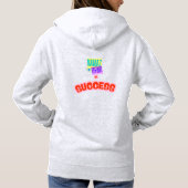Muslim Cute design Hoodie (Rückseite)