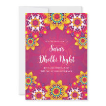 Muslim Dholki Einladungen als digitale Dholki-Kart