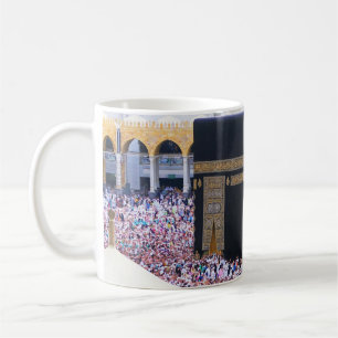 Muslim Hajj Mubarak Heiligen Kaaba Mekka Saudi-Ara Kaffeetasse