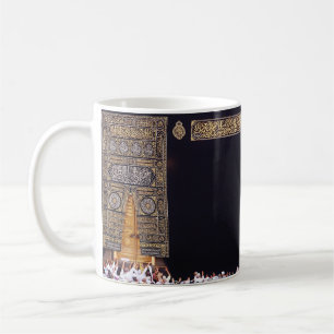 Muslim Hajj Mubarak Heiligen Kaaba Mekka Saudi-Ara Kaffeetasse