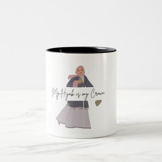 Muslim Hijabi Coffee Tasse (Mittel)
