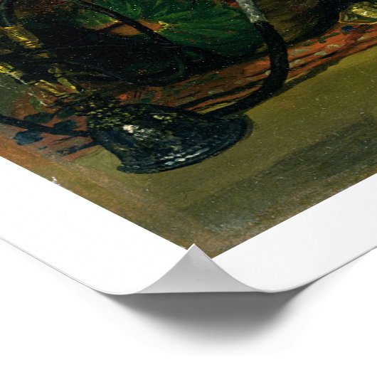 Muslim Lady Reclining, 1789 (oil on canvas) Poster (Ecke)