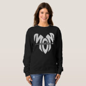 Muslim Mama Herz Sweatshirt (Vorne ganz)