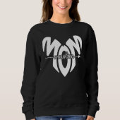 Muslim Mama Herz Sweatshirt (Vorderseite)