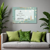 Muslim Wedding Welcome Sign Acrylic | Nikah Walima Acrylschild