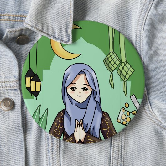 Muslimah Button (Beispiel)