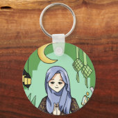 Muslimah Schlüsselanhänger (Vorderseite)
