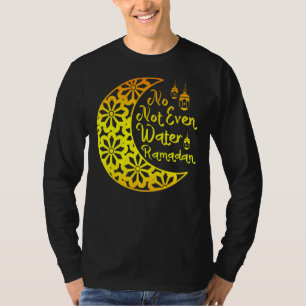 Muslime, nicht einmal Wasser islamische Feier Isla T-Shirt
