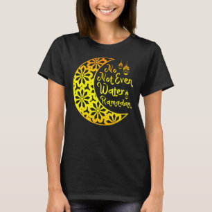 Muslime, nicht einmal Wasser islamische Feier Isla T-Shirt