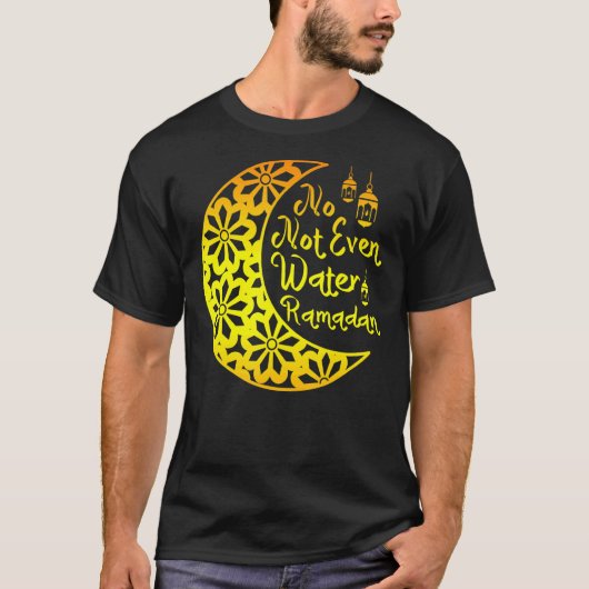 Muslime, nicht einmal Wasser islamische Feier Isla T-Shirt (Vorderseite)