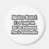 Muslime Wollte... Magnet (Vorne)