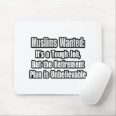 Muslime Wollte... Mousepad (Mit Mouse)