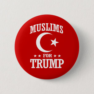 MUSLIMEN FÜR TRUMP BUTTON