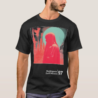 Muslimgauze Minimalistische Grafikdesign-Lüfterkon T-Shirt