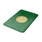 Muslimische Flagge Rohingya Badematte (Schrägansicht)
