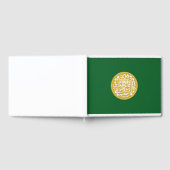 Muslimische Flagge Rohingya Gästebuch (Voll)