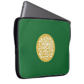 Muslimische Flagge Rohingya Laptopschutzhülle (Vorne Rechts)