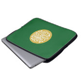 Muslimische Flagge Rohingya Laptopschutzhülle (Vorne Knopf)