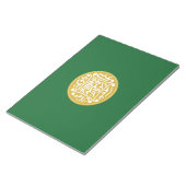 Muslimische Flagge Rohingya Notizblock (angewinkelt)