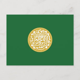Muslimische Flagge Rohingya Postkarte