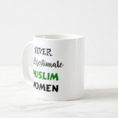muslimische Frauen Kaffeetasse (Vorderseite Links)