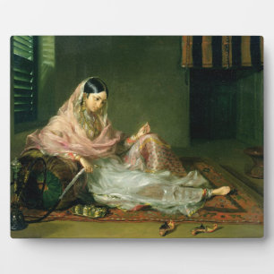 Muslimische Lady Reclining, 1789 (Öl auf Leinwand) Fotoplatte