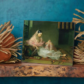 Muslimische Lady Reclining, 1789 (Öl auf Leinwand) Fotoplatte (Seite)