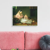 Muslimische Lady Reclining, 1789 (Öl auf Leinwand) Leinwanddruck (Insitu (Wohnzimmer))