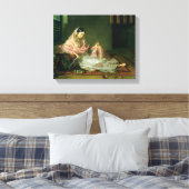Muslimische Lady Reclining, 1789 (Öl auf Leinwand) Leinwanddruck (Insitu (Schlafzimmer))