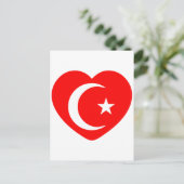 muslimische Liebe Postkarte (Stehend Vorderseite)
