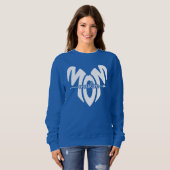 muslimische Mama Herz Sweatshirt (Vorne ganz)