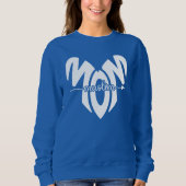 muslimische Mama Herz Sweatshirt (Vorderseite)