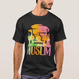 Muslimische Religion Quran Allah islamische Mosche T-Shirt