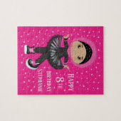 muslimisches Glück zum Geburtstag Puzzle (Horizontal)