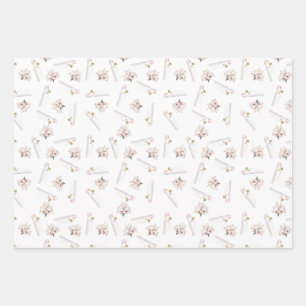 muslimisches Hochzeitspapier mit einem Set von 3 B Geschenkpapier Set