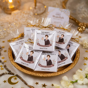 Muslimisches Paar Koran-Zitat Islamische Hochzeit  Magnet
