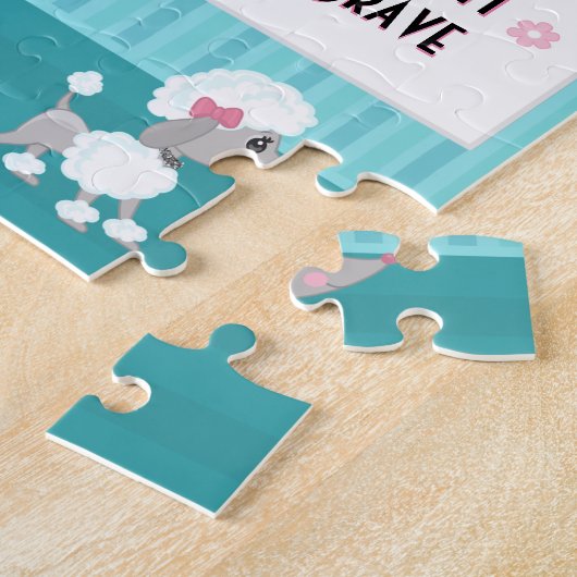 Muslimisches Schönes und tapfes Mädchen Puzzle (Seite)