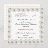 Muslimjunge Aqiqa Einladung (Vorne/Hinten)