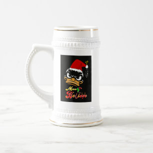 Muss an Weihnachten glauben Bierglas