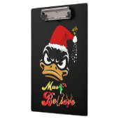 Muss an Weihnachten glauben Klemmbrett (Links)