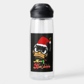 Muss an Weihnachten glauben Trinkflasche (Rückseite)