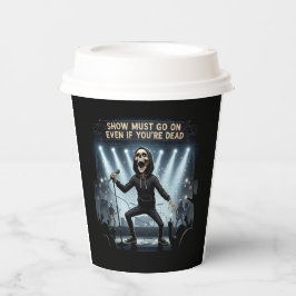 Muss auch bei Tod angezeigt werden - Papieraufnahm Pappbecher