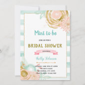 Muss Brautdusche Einladung sein (Vorderseite)