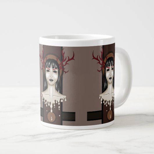 Muss D Jumbo-Tasse (Vorderseite Rechts)