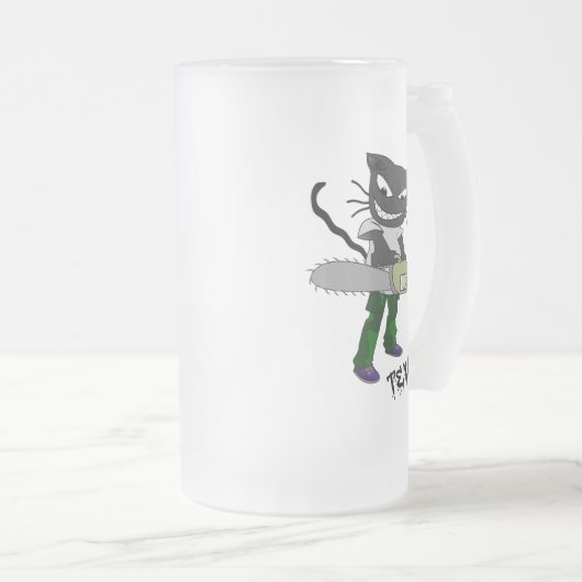 Muss ein Texaner sein Mattglas Bierglas (VorderseiteRechts)